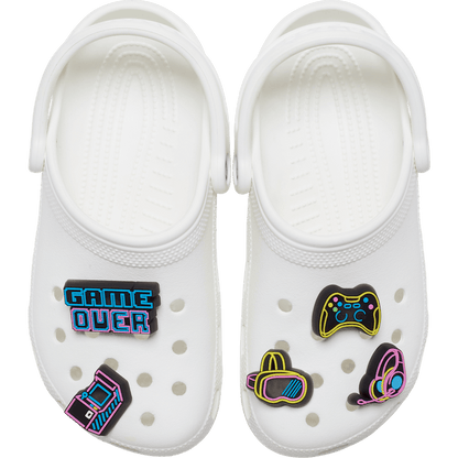 Lights Up Neon Gamer 5 Pack Jibbitz™ charms - Crocs online