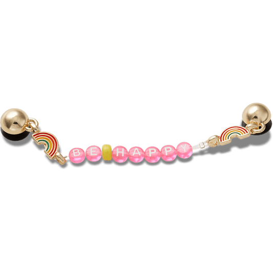 Be Happy Chain Jibbitz™ charms - Crocs online