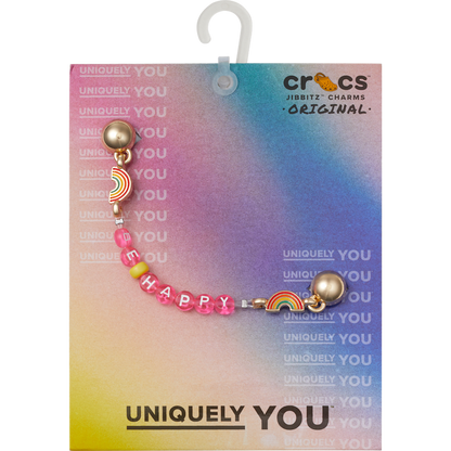 Be Happy Chain Jibbitz™ charms - Crocs online