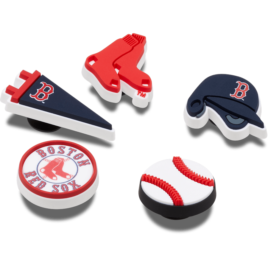 MLB Boston Red Sox 5pck Jibbitz™ charms - Crocs US