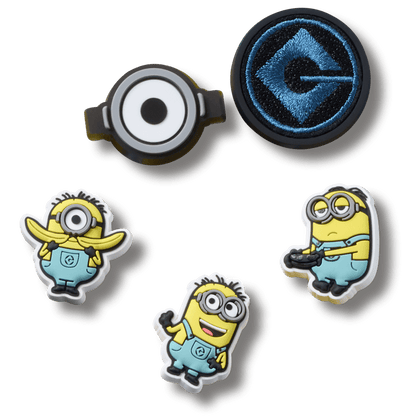 Minions 5 Pack Jibbitz™ charms - Crocs sale