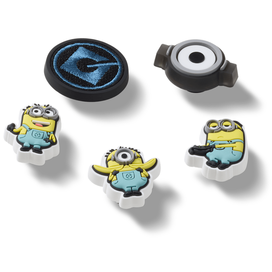 Minions 5 Pack Jibbitz™ charms - Crocs sale