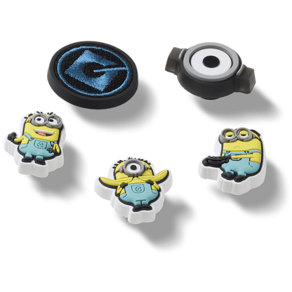Minions 5 Pack Jibbitz™ charms - Crocs sale