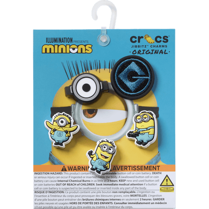 Minions 5 Pack Jibbitz™ charms - Crocs sale