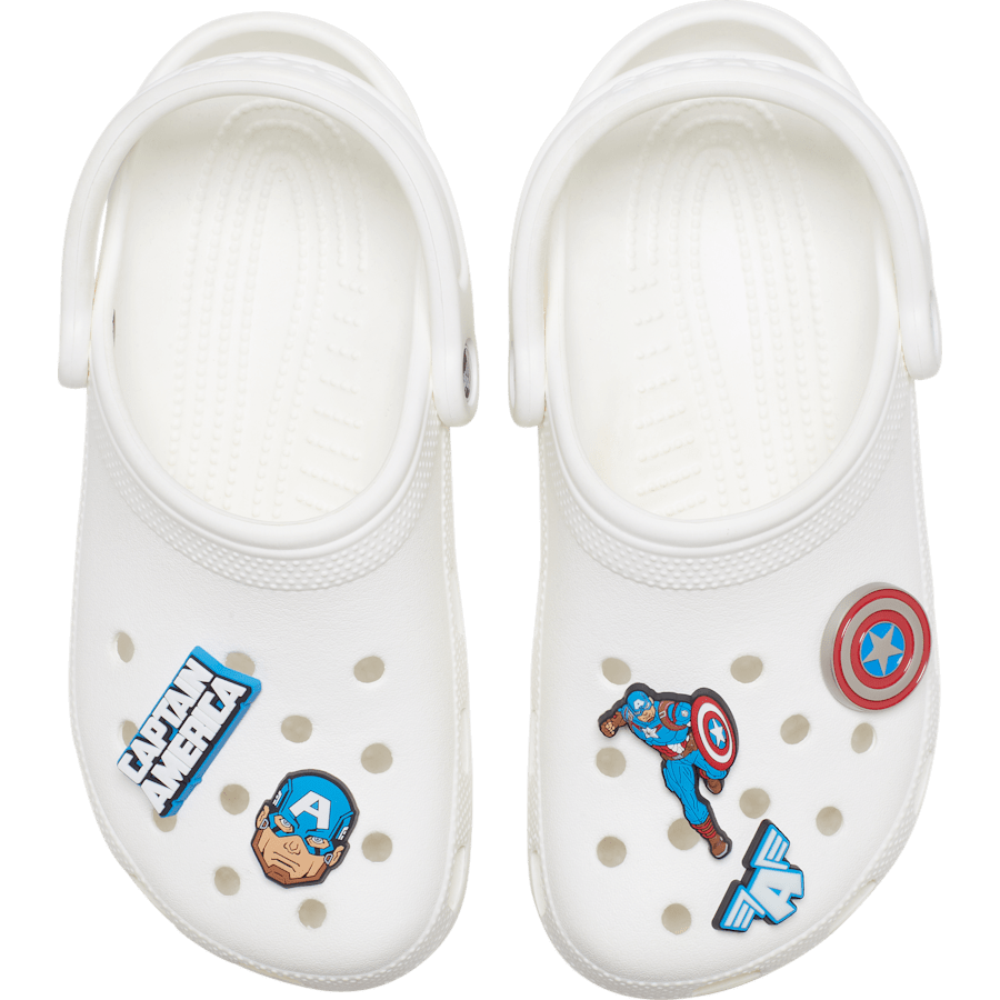 Captain America 5 Pack Jibbitz™ charms - Crocs discount