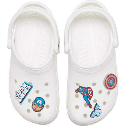 Captain America 5 Pack Jibbitz™ charms - Crocs discount