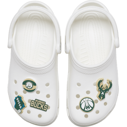 NBA Milwaukee Bucks 5 Pack Jibbitz™ charms - Crocs online