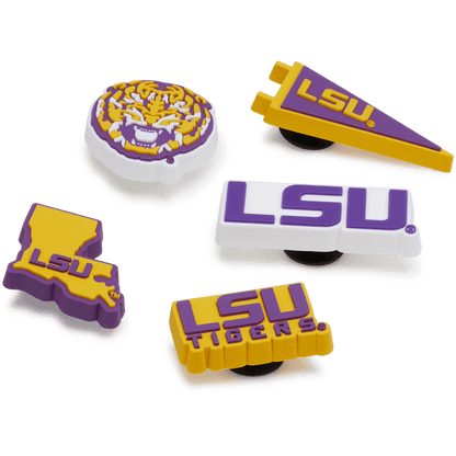 LSU 5 Pack Jibbitz™ charms - Crocs on sale