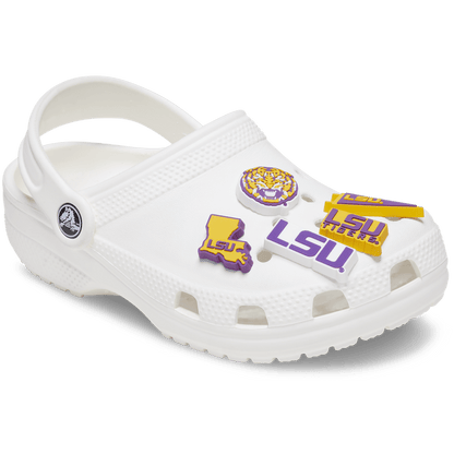 LSU 5 Pack Jibbitz™ charms - Crocs on sale