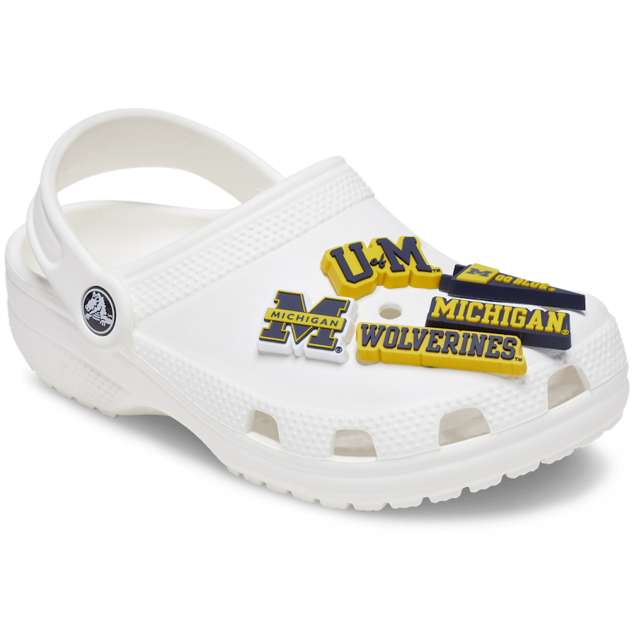 University of Michigan 5 Pack Jibbitz™ charms - Crocs US
