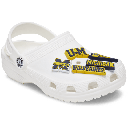 University of Michigan 5 Pack Jibbitz™ charms - Crocs US