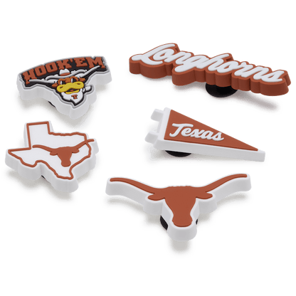 University of Texas 5 Pack Jibbitz™ charms - Crocs discount