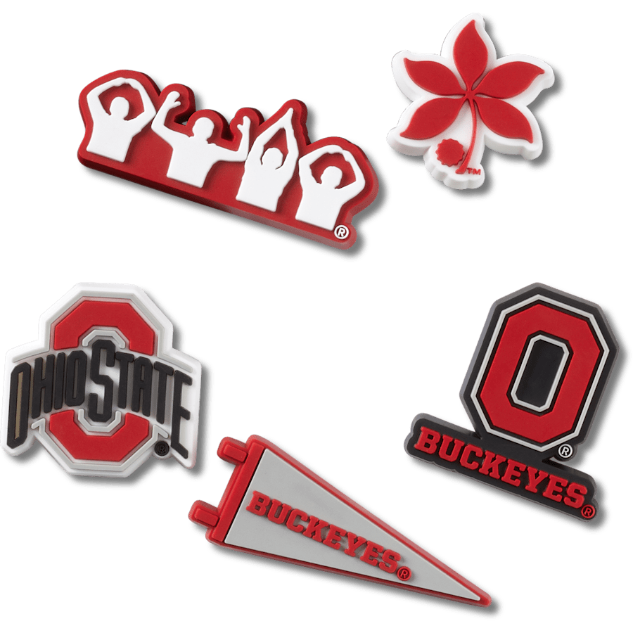 Ohio State University 5 Pack Jibbitz™ charms - Crocs near me