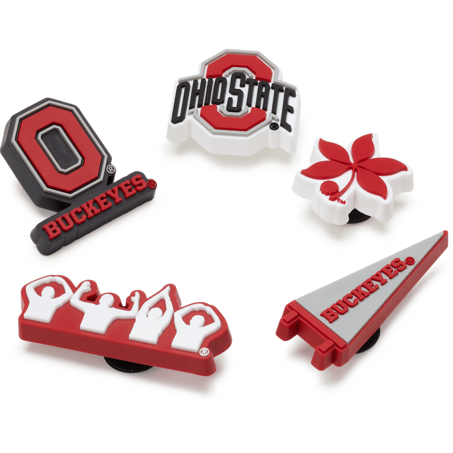 Ohio State University 5 Pack Jibbitz™ charms - Crocs near me