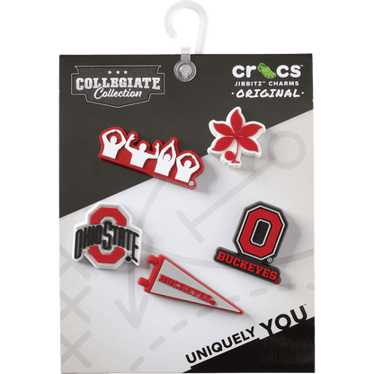Ohio State University 5 Pack Jibbitz™ charms - Crocs near me