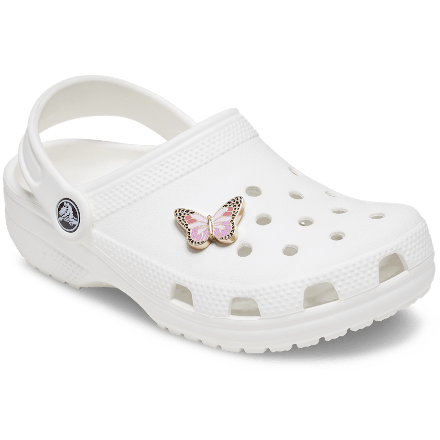 Pink Elevated Colorful Butterfly Jibbitz™ charms - Crocs online