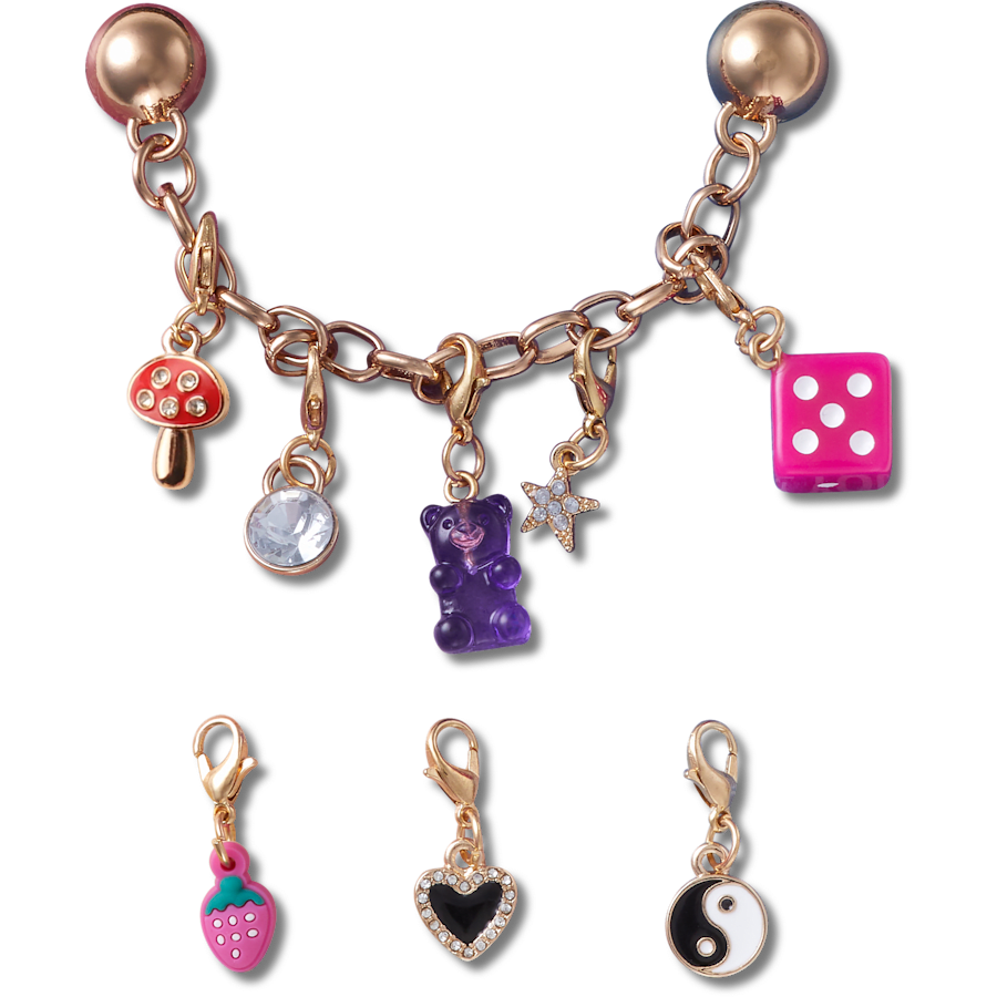 Custom Charm Chain 5 Pack Jibbitz™ charms - Crocs on sale