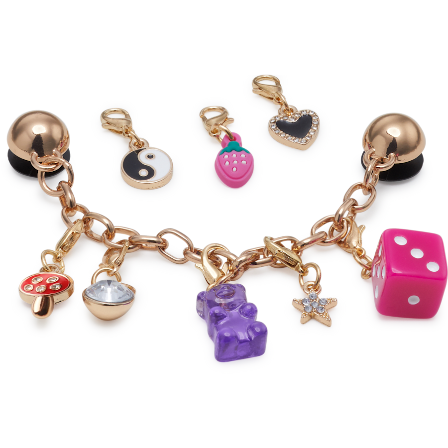 Custom Charm Chain 5 Pack Jibbitz™ charms - Crocs on sale
