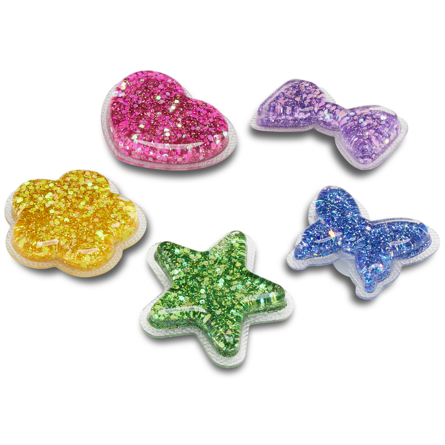 UV Changing Squish 5 Pack Jibbitz™ charms - Crocs for sale