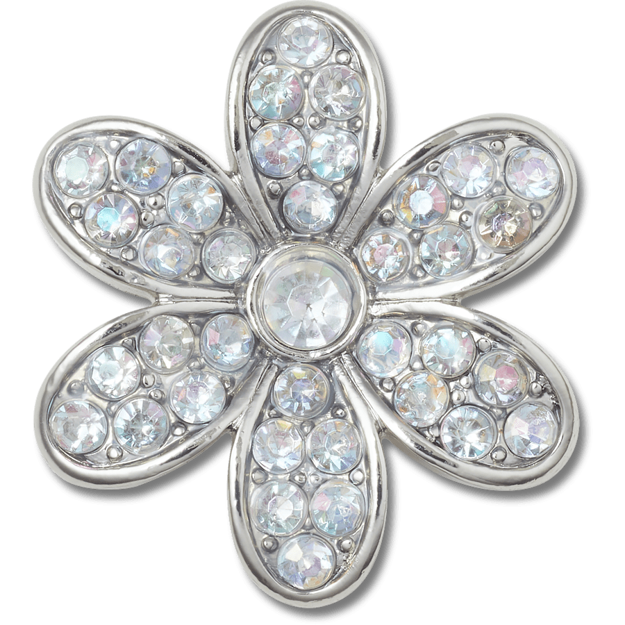 Silver Mnchrm Daisy 1 Jibbitz™ charms - Crocs online