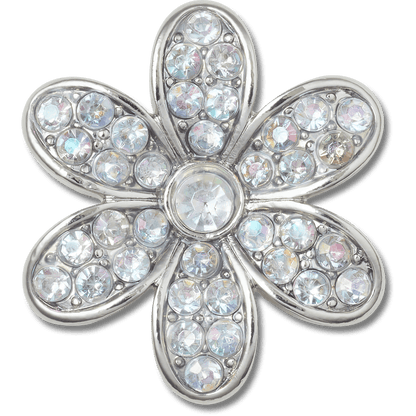 Silver Mnchrm Daisy 1 Jibbitz™ charms - Crocs online