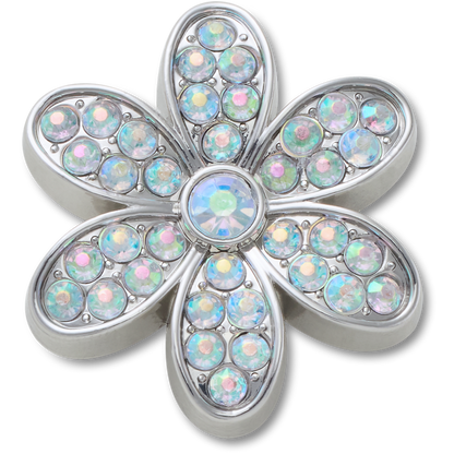 Silver Mnchrm Daisy 1 Jibbitz™ charms - Crocs online
