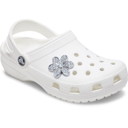 Silver Mnchrm Daisy 1 Jibbitz™ charms - Crocs online