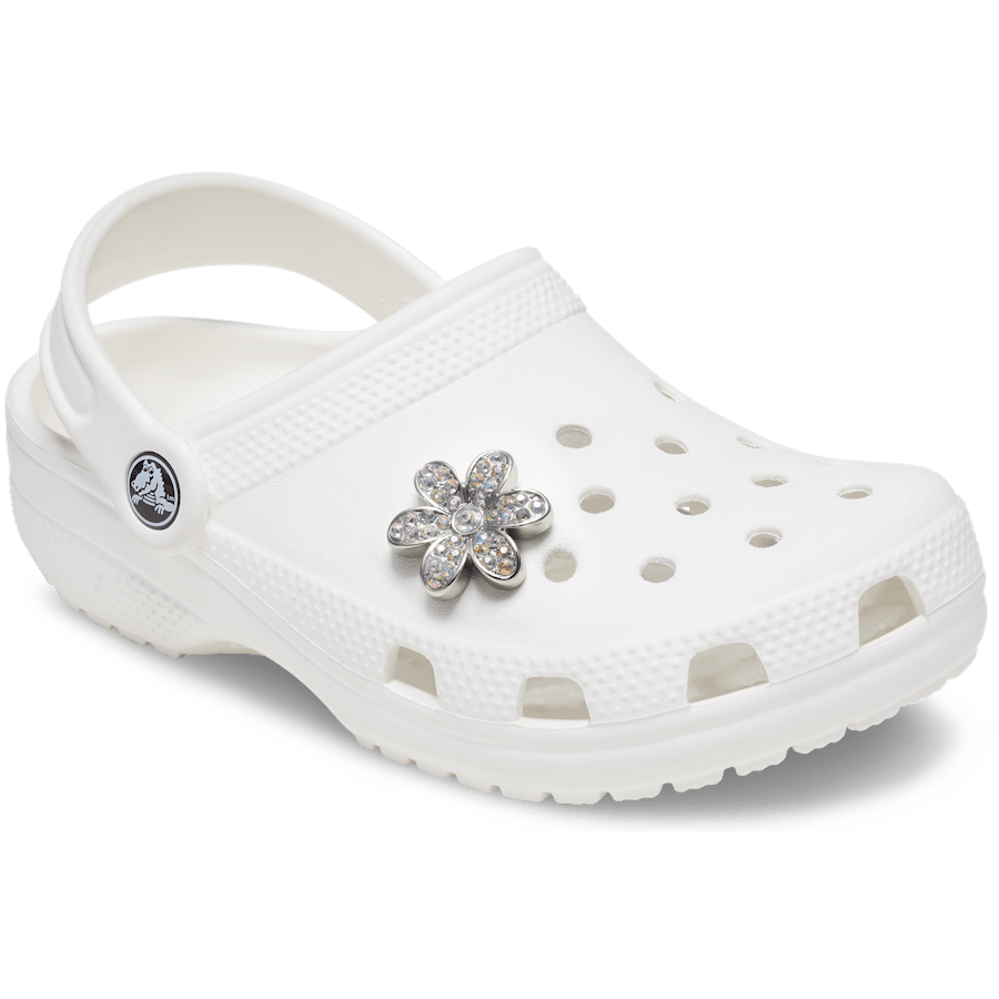 Silver Mnchrm Daisy 1 Jibbitz™ charms - Crocs online