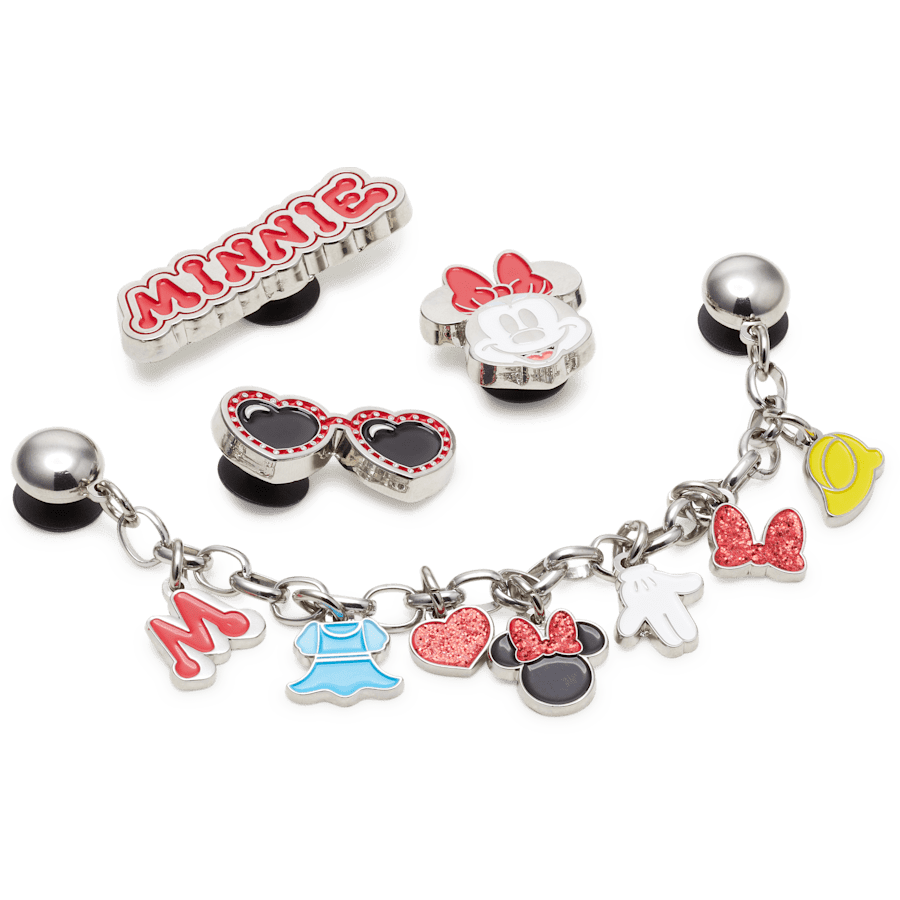 Minnie Mouse 5 Pack Jibbitz™ charms - Crocs for sale
