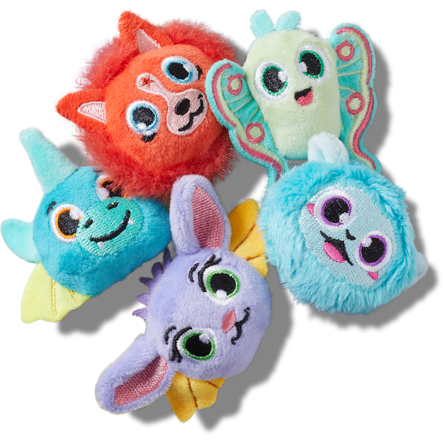Fuzzy Fantasy Animals 5 Pack Jibbitz™ charms - Crocs US
