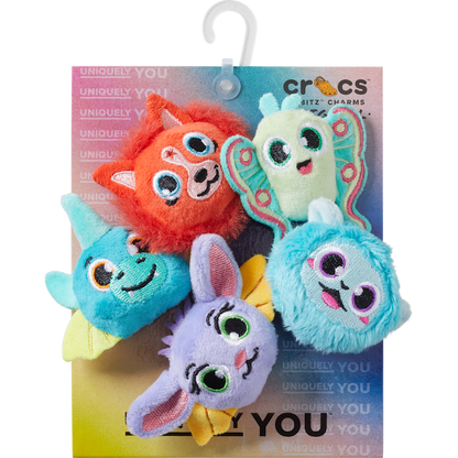 Fuzzy Fantasy Animals 5 Pack Jibbitz™ charms - Crocs US