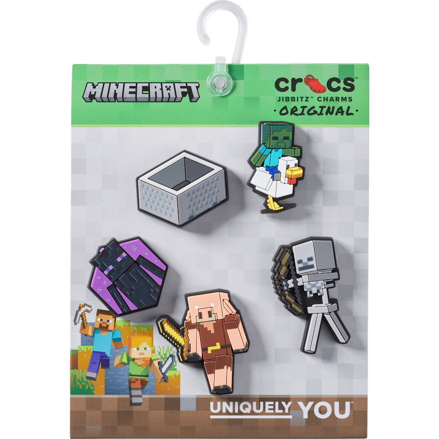 Minecraft 5 Pack Jibbitz™ charms - Crocs online