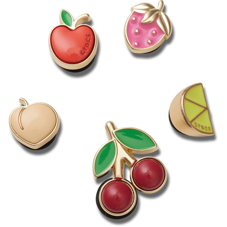 Elevated Fruits 5 Pack Jibbitz™ charms - Crocs on sale