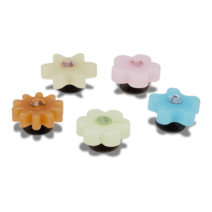 Enlighten Flower 5 Pack Jibbitz™ charms - Crocs for sale