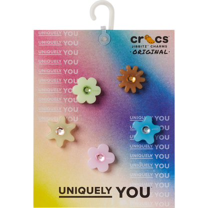 Enlighten Flower 5 Pack Jibbitz™ charms - Crocs for sale