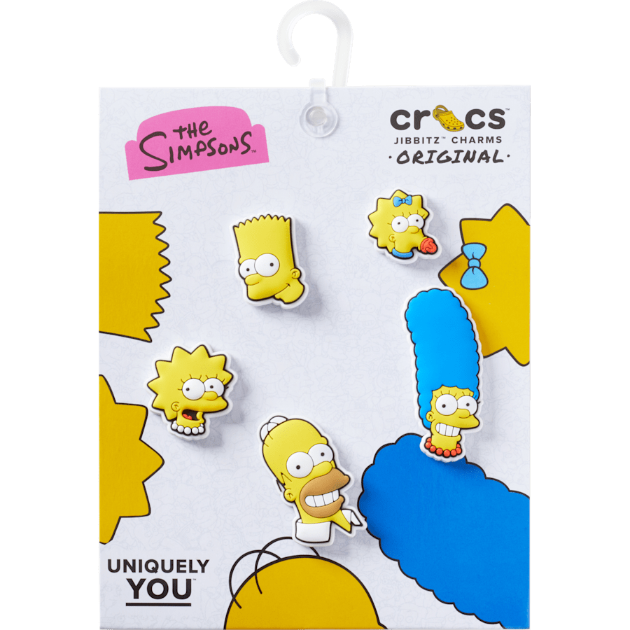 The Simpsons 5 Pack Jibbitz™ charms - Crocs discount