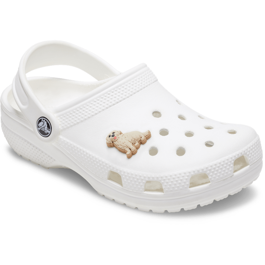 b'Golden Retriever Puppy Jibbitz Shoe Charm - Crocs' discount