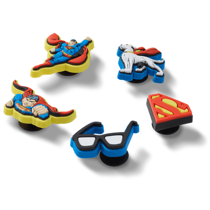 Superman 5 Pck Jibbitz™ charms - Crocs US