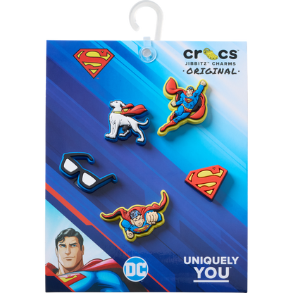 Superman 5 Pck Jibbitz™ charms - Crocs US