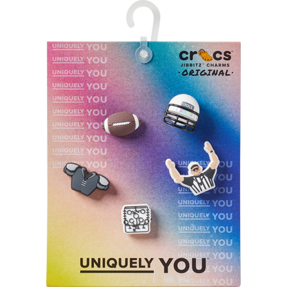 Football Team 5 Pack Jibbitz™ charms - Crocs discount