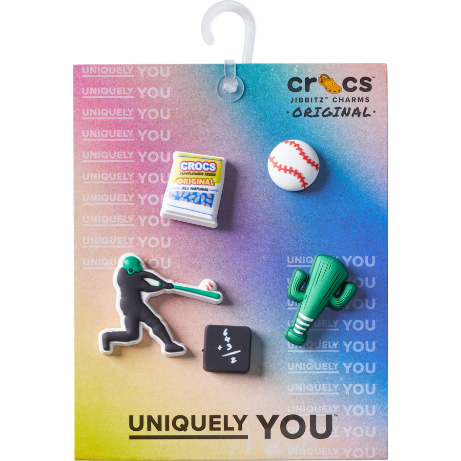Baseball Team 5 Pack Jibbitz™ charms - Crocs on sale