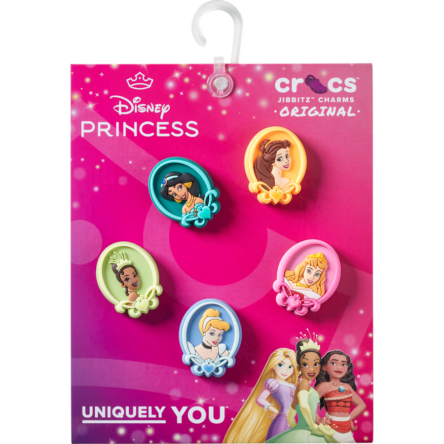 Disney Princess 5 Pack Jibbitz™ charms - Crocs online