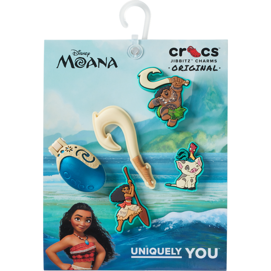 Disney Moana 5 Pack Jibbitz™ charms - Crocs on sale