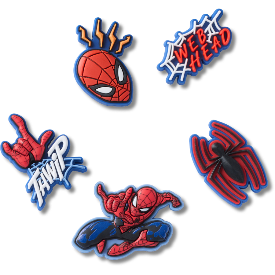 Spiderman 5 Pack Jibbitz™ charms - Crocs for sale