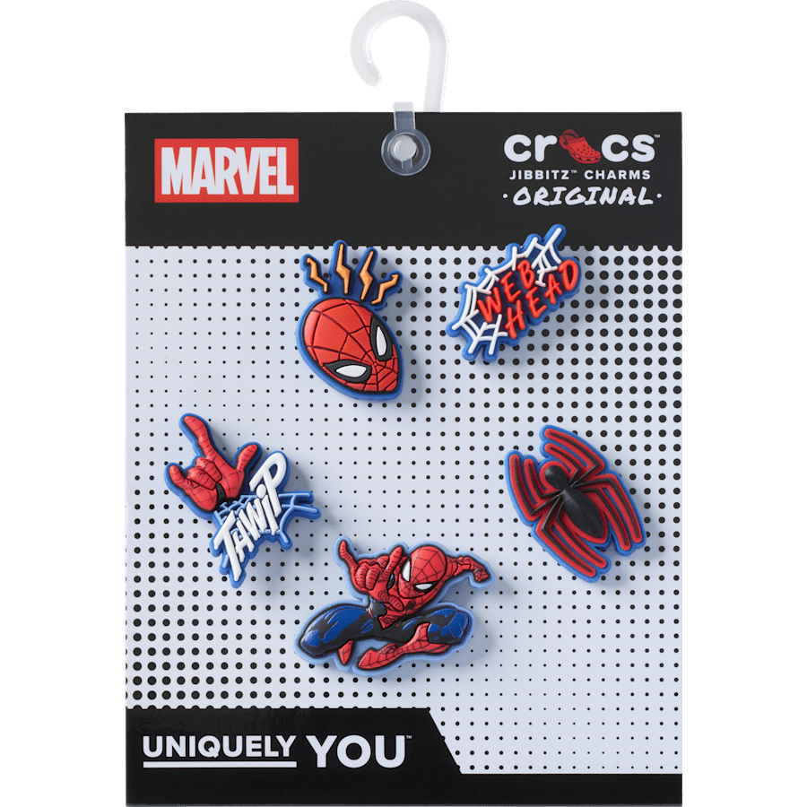 Spiderman 5 Pack Jibbitz™ charms - Crocs for sale