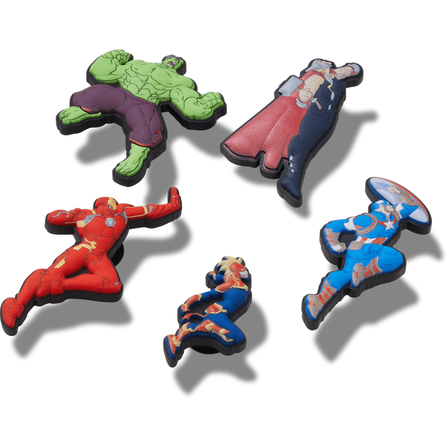 Avengers Heroes 5PCk Jibbitz™ charms - Crocs discount