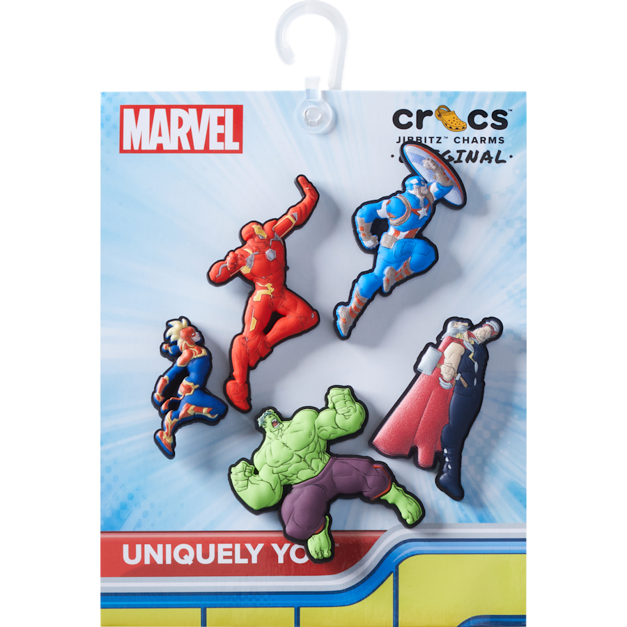 Avengers Heroes 5PCk Jibbitz™ charms - Crocs discount