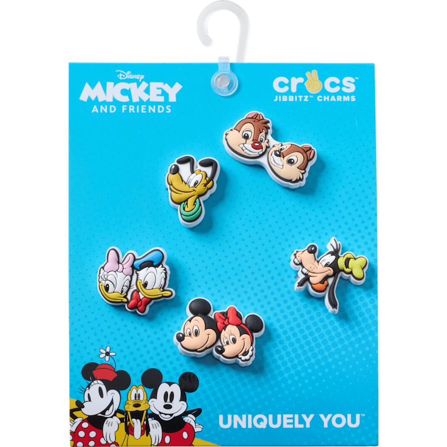 Mickey and Friends PVC 5 Pack Jibbitz™ charms - Crocs online