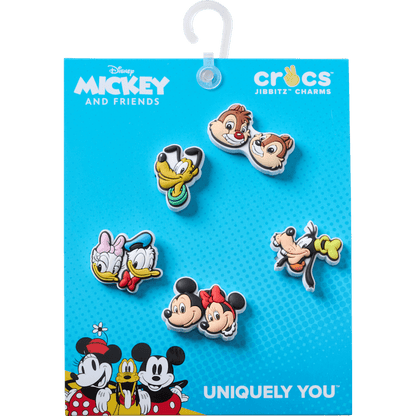 Mickey and Friends PVC 5 Pack Jibbitz™ charms - Crocs online