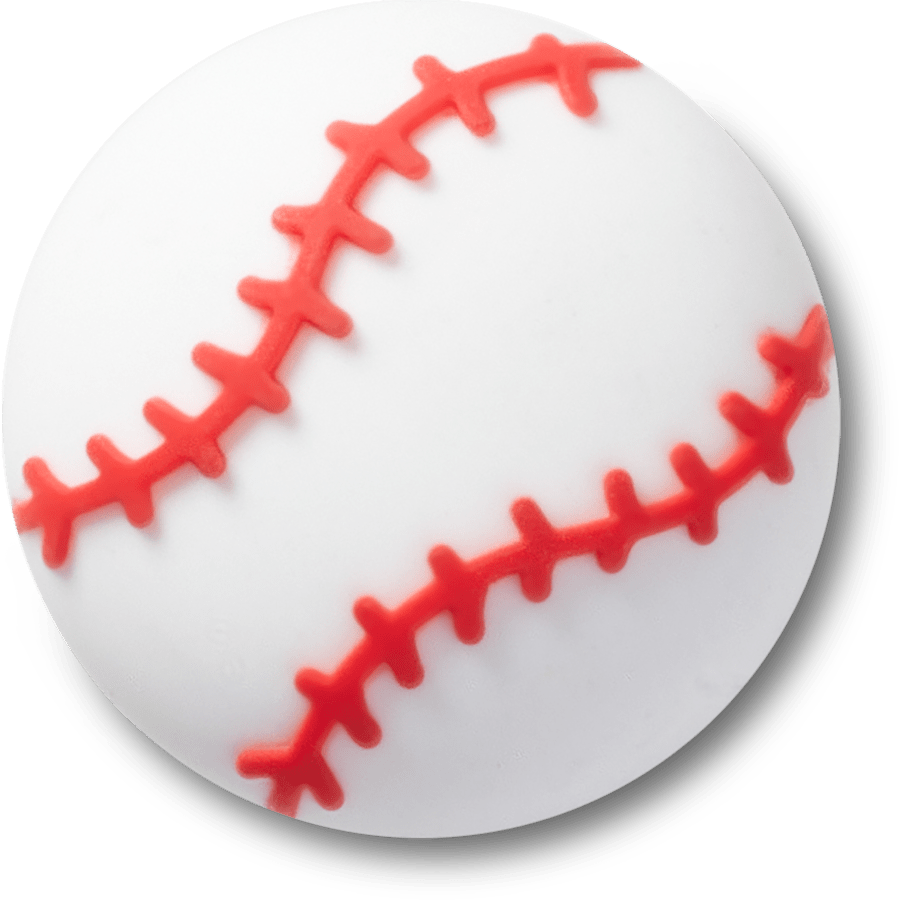 Textured Baseball Jibbitz™ charms - Crocs online